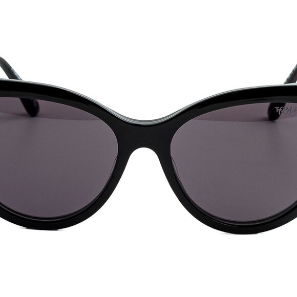 TOM FORD TF5994-B BLACK BLUE LIGHT BLOCK with MAGNETIC CLIP-ON EYEGLASSES FRAME - Picture 5 of 8